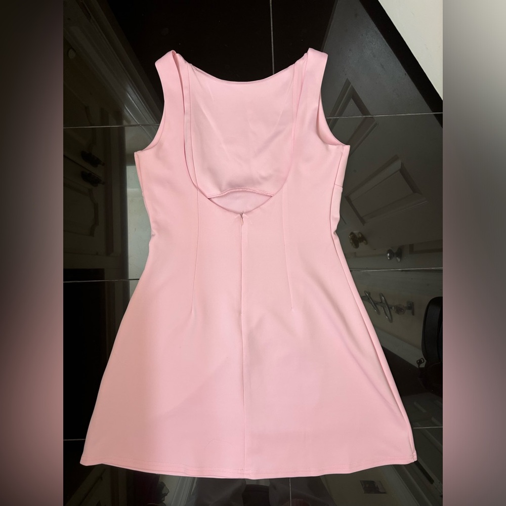 Baby pink dress